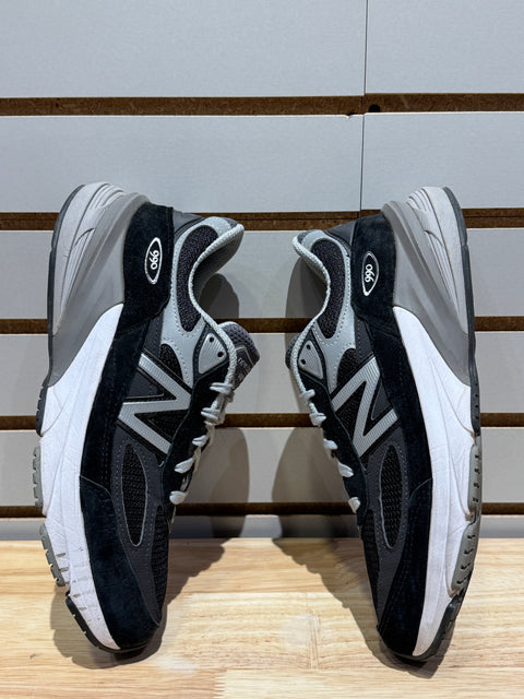 New Balance 990v6 MiUSA Black Grey White Sz 8M