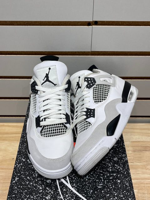 Jordan 4 Retro Military Black Sz 8