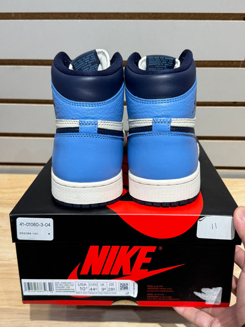 Jordan 1 Retro High Obsidian Sz 10.5