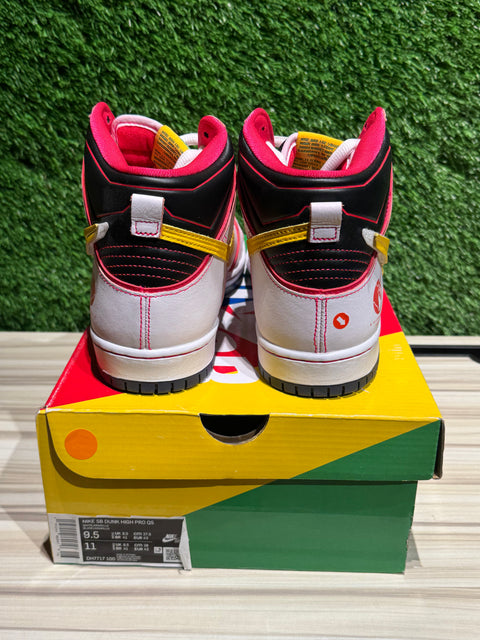 Nike SB Dunk High RX-0 Unicorn Gundam Sz 9.5M