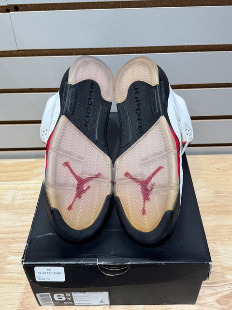 Jordan 5 Retro Fire Red 2013 (GS) Sz 6.5Y