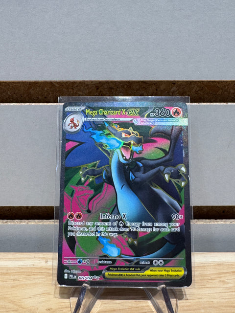 Mega Charizard X ex - 109/094 - Pokemon ME02: Phantasmal Flames (PFL)