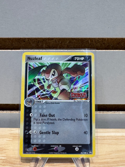 Pokémon Nuzleaf - EX Power Keepers (PK)