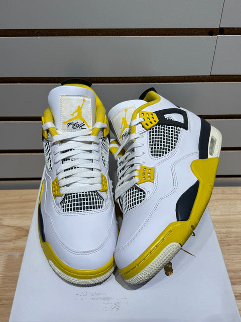 Jordan 4 Retro Vivid Sulfur (Women's) Sz 10.5M