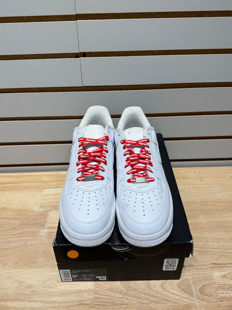 Air Force 1 Low Supreme White Sz 9.5