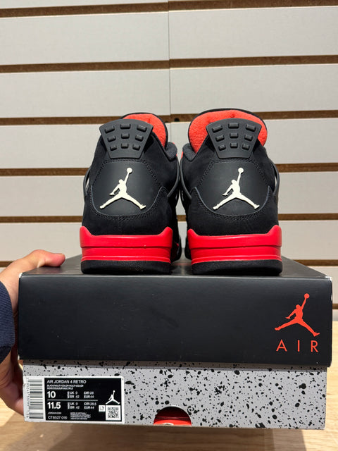 Jordan 4 Retro Red Thunder Sz 10