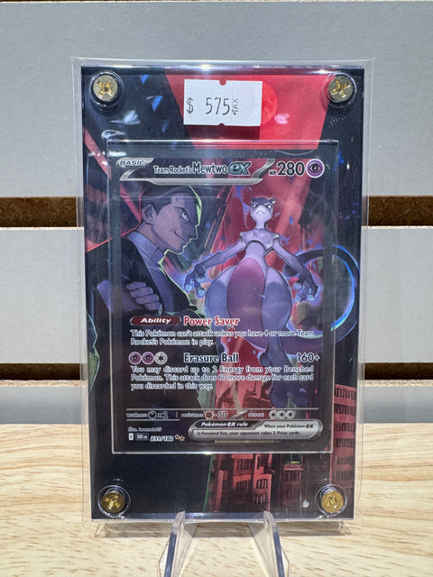 Team Rocket's Mewtwo ex - 231/182 - SV10: Destined Rivals (DRI) Pokémon
