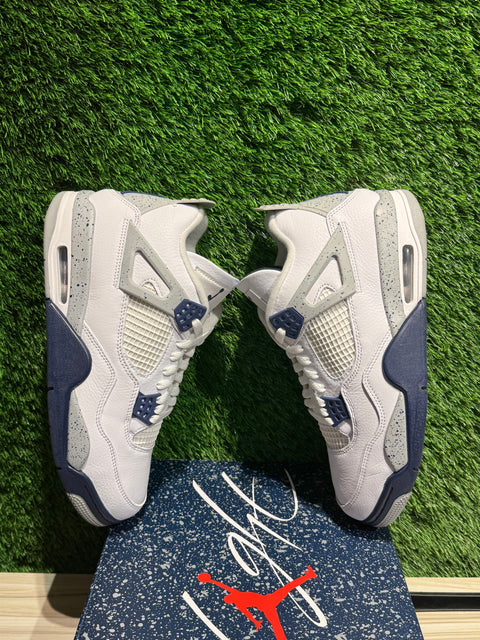 Jordan 4 Retro Midnight Navy Sz 10.5M