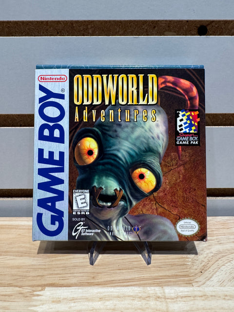Vintage Oddworld Adventures (Nintendo Game Boy, 1998)