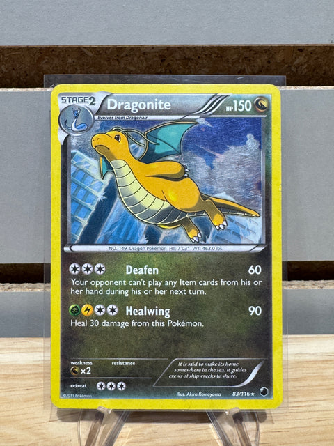 Dragonite - 83/116 (Cosmos Holo) - Blister Exclusives (BLE) Pokemon