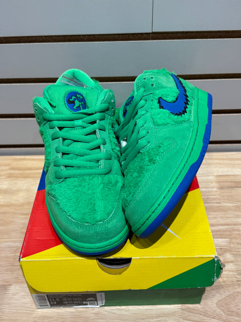 Nike SB Dunk Low Grateful Dead Bears Green Sz 11.5