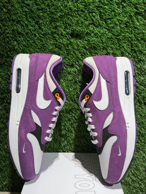 Purple Suede Nike Air Max 1 By You Sz 10.5M/12W