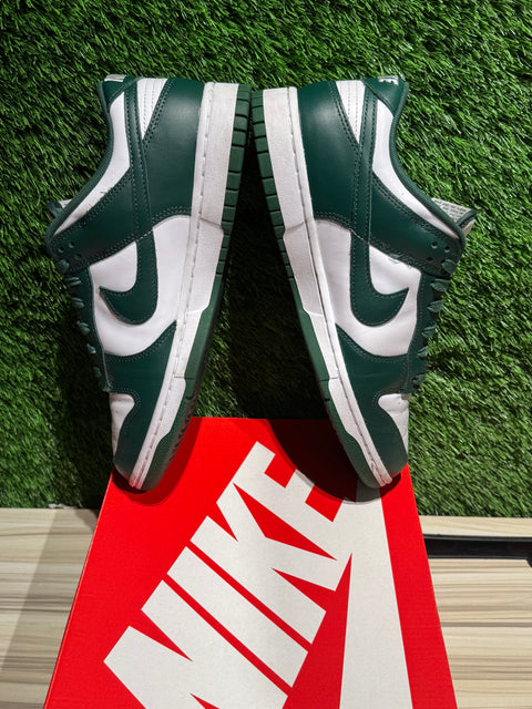 Nike Dunk Low Michigan State Sz 9.5