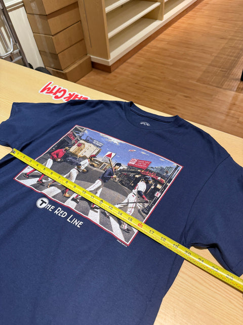 Vintage The Red Line Boston Red Sox Tee Sz L