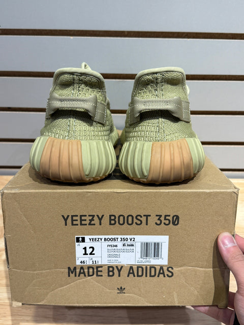adidas Yeezy Boost 350 V2 Sulfur Sz 12