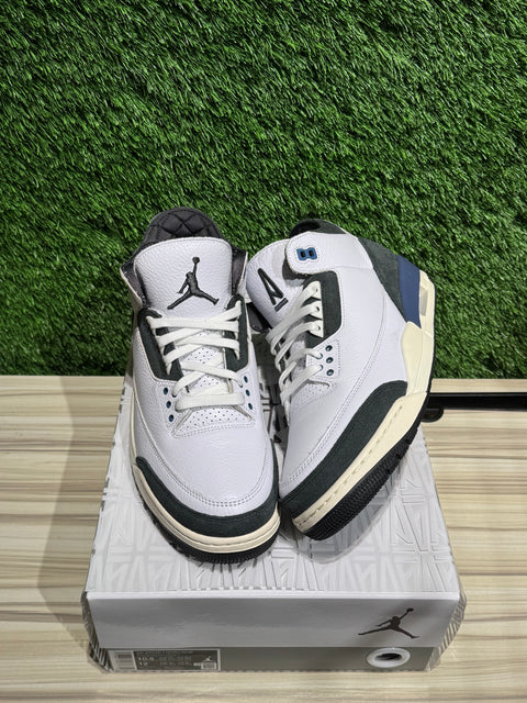 Jordan 3 Retro OG SP A Ma Maniére Diffused Blue Sz 10.5M