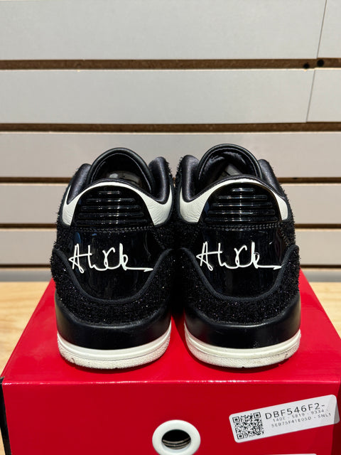 Jordan 3 Retro AWOK Vogue Black (Women's) Sz 12W/10.5M