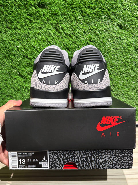 Jordan 3 Retro OG Black Cement (2024) Sz 13