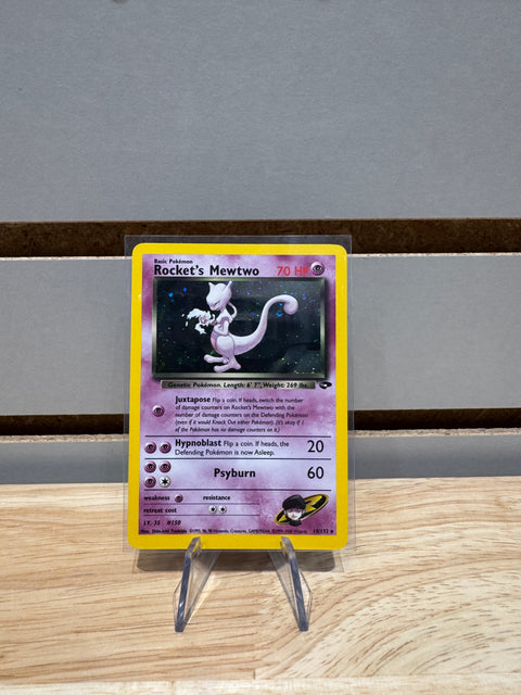 Rocket's Mewtwo - Pokémon Gym Challenge (G2)(Unlimited Holofoil)
