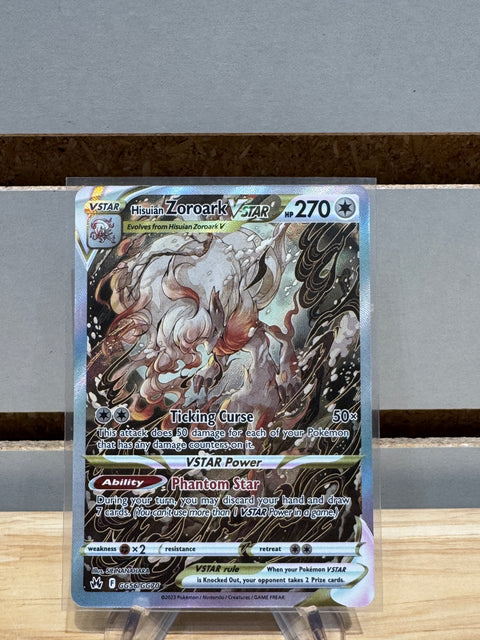 Pokémon Hisuian Zoroark VSTAR - SWSH: Crown Zenith: Galarian Gallery (CRZ:GG)