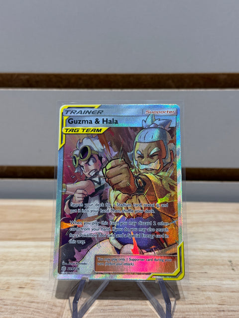Guzma & Hala (Full Art) - Pokemon SM - Cosmic Eclipse (SM12)