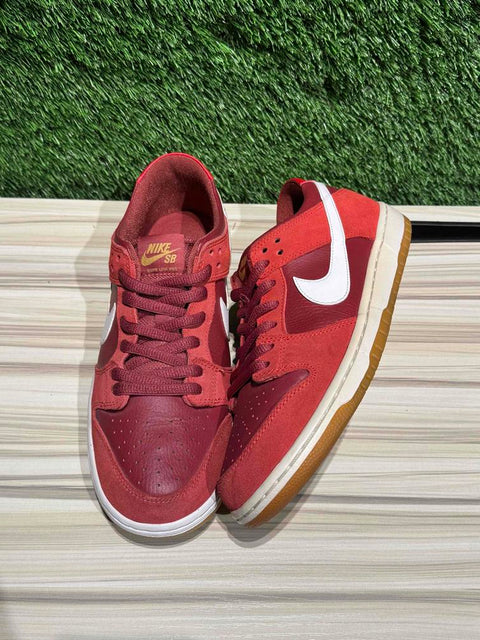 Nike SB Zoom Dunk Low Track Red Sz 10