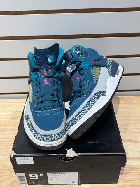 Jordan Spizike Space Blue Sz 9.5