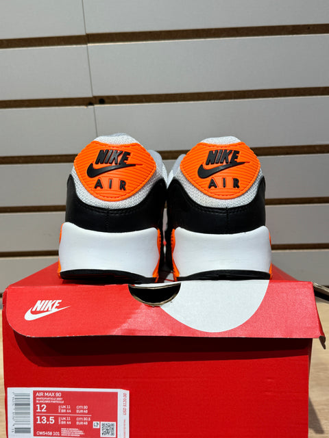 Nike Air Max 90 Recraft Total Orange Sz 12