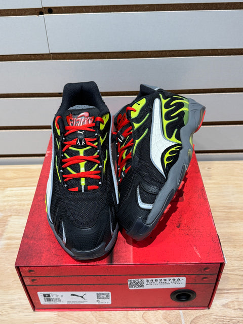 Puma Inhale A$AP Rocky Black Lime Pow Sz 9