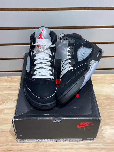 Jordan 5 Retro OG Black Metallic Reimagined Sz 12