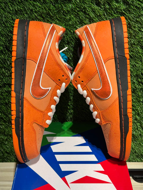 Nike SB Dunk Low Concepts Orange Lobster Sz 9.5M