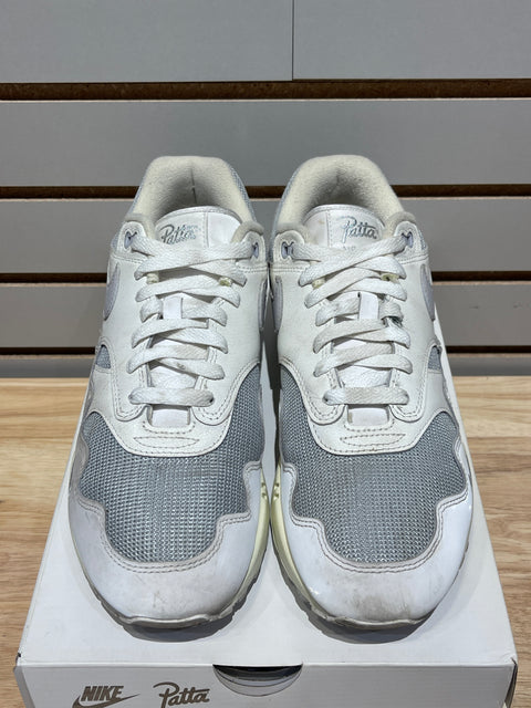 Nike Air Max 1 Patta Waves White Sz 10