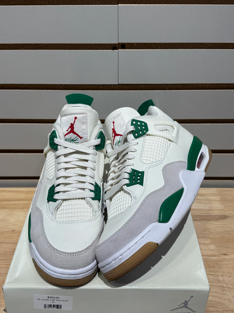 Jordan 4 Retro SB Pine Green Sz 10