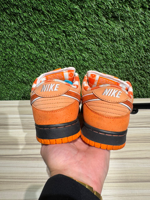 Nike SB Dunk Low Concepts Orange Lobster Sz 7.5M