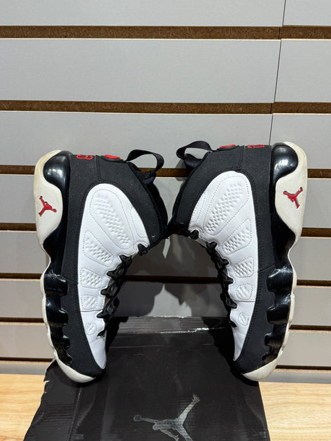 Jordan 9 Retro White Black Red (2010) (GS) Sz 6.5Y