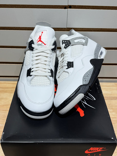 Jordan 4 Retro White Cement (2025) Sz 12