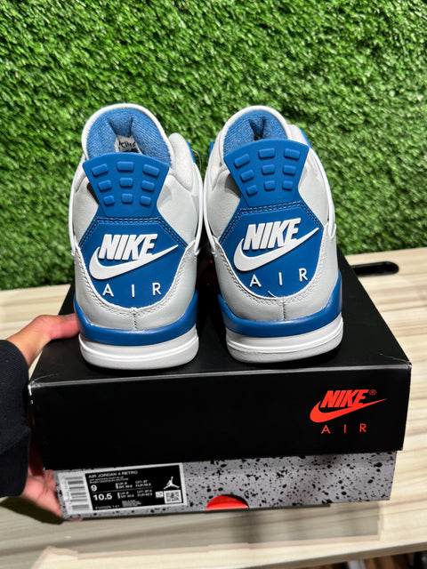 Jordan 4 Retro Military Blue (2024) Sz 9M...