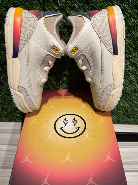 Jordan 3 Retro SP J Balvin Medellín Sunset (TD) Sz 8C