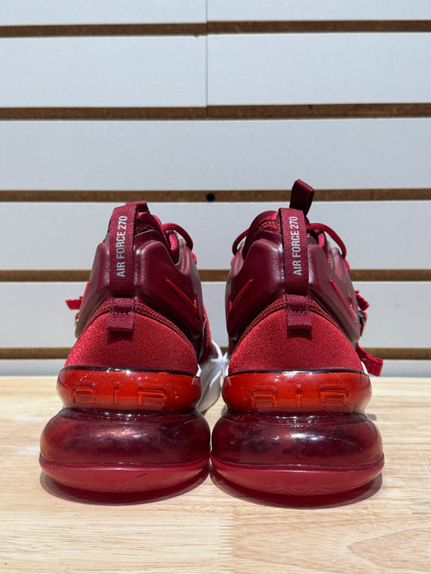 Nike Air Force 270 Red Croc Sz 9