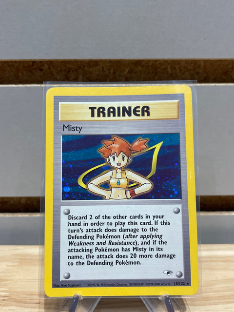 Misty (18) - Pokemon Gym Heroes (G1) Holofoil