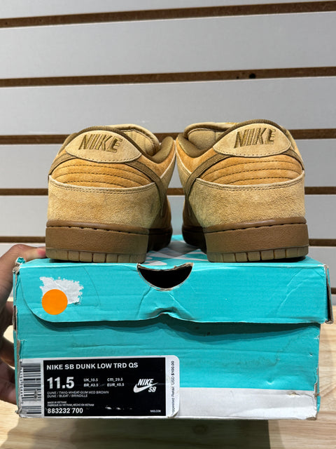 Nike SB Dunk Low Wheat (2017) Sz 11.5M