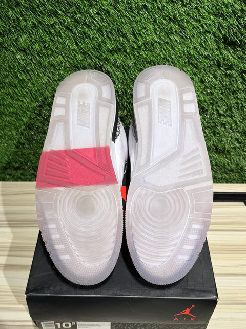 Jordan 3 Retro Free Throw Line White Cement Sz 10.5M.