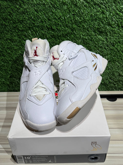 Jordan 8 Retro OVO White Sz 10.5M