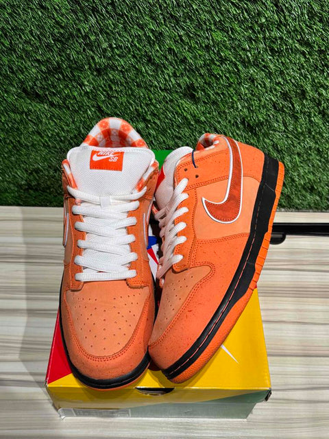 Nike SB Dunk Low Concepts Orange Lobster (Special Box) Sz 13M,