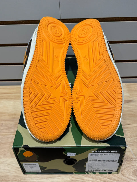 Bapesta Low M2 Orange Sz 12