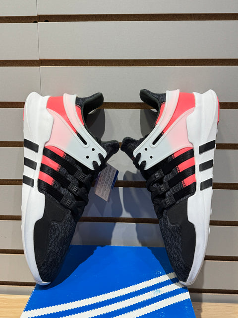 adidas EQT Support ADV Primeknit Core Black Turbo White Sz 13