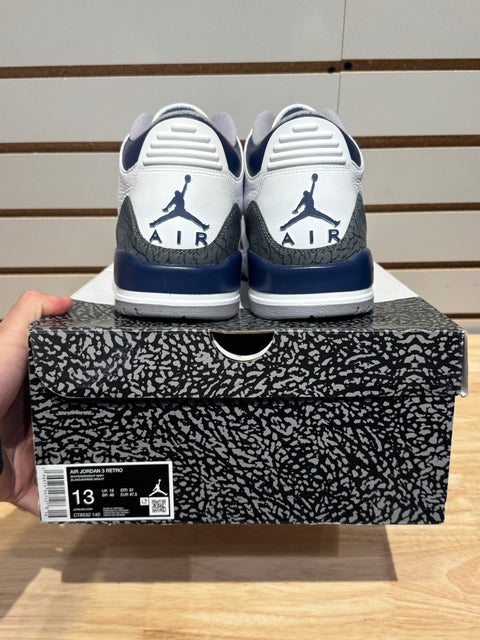 Jordan 3 Retro Midnight Navy Sz 13