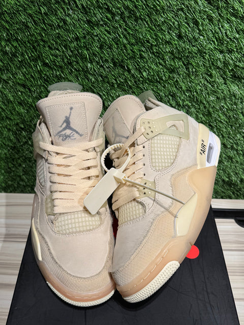 Jordan 4 Retro Off-White Sail (Women's) Sz 9.5M/11W