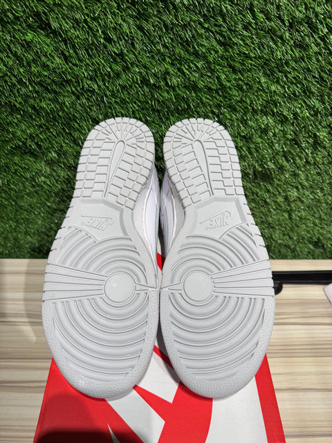 Nike Dunk Low Retro White Pure Platinum Sz 8