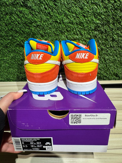 Nike SB Dunk Low Pro Bart Simpson Sz 8